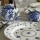 6 assiettes plates en porcelaine Anglaise