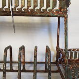 Old wall shelf - metal drainer