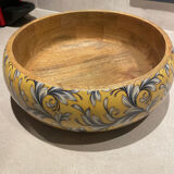 Wooden salad bowl