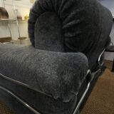 Pair of vintage italian design armchairs from the 70s