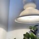 Glass pendant lamp by Sidse Werner, Denmark, 1960s