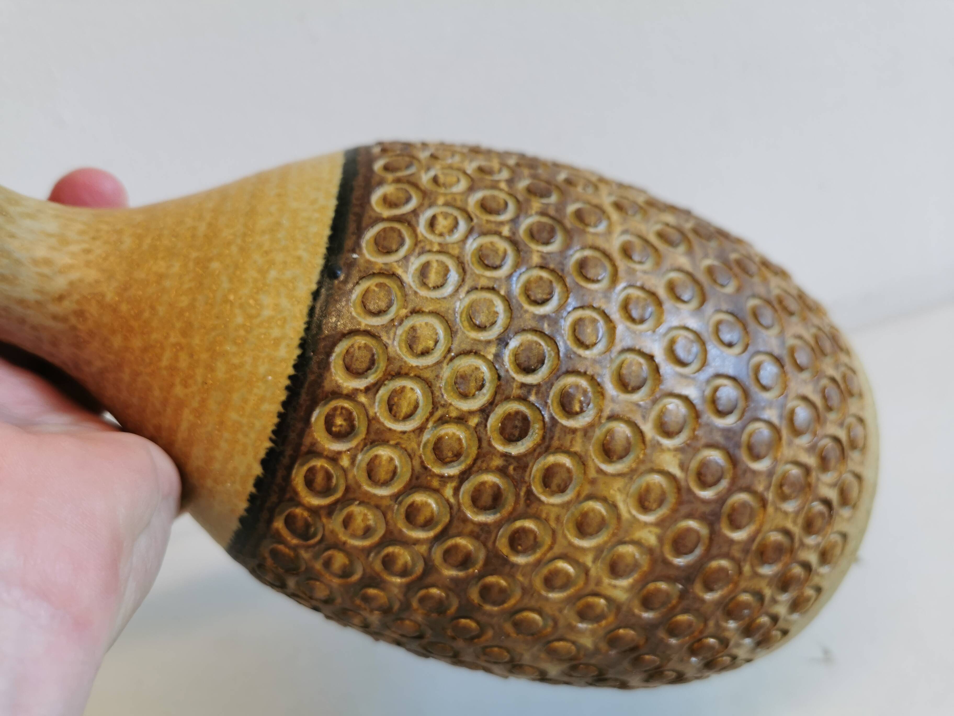 Ceramic table lamp from Danish company Søholm. Designed by Svend Hermansen (SH)