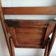 Wooden folding chair