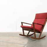 Danish rocking chair from the mid-century by Poul Volther for Frem Røjle.