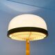 Lampe de table champignon allemande de l'ère spatiale Mid-Century de Kaiser Idell / Kaiser Leuchten, années 1960