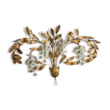 Hans Kögl floral wall lamp years 70