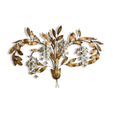 Hans Kögl floral wall lamp years 70