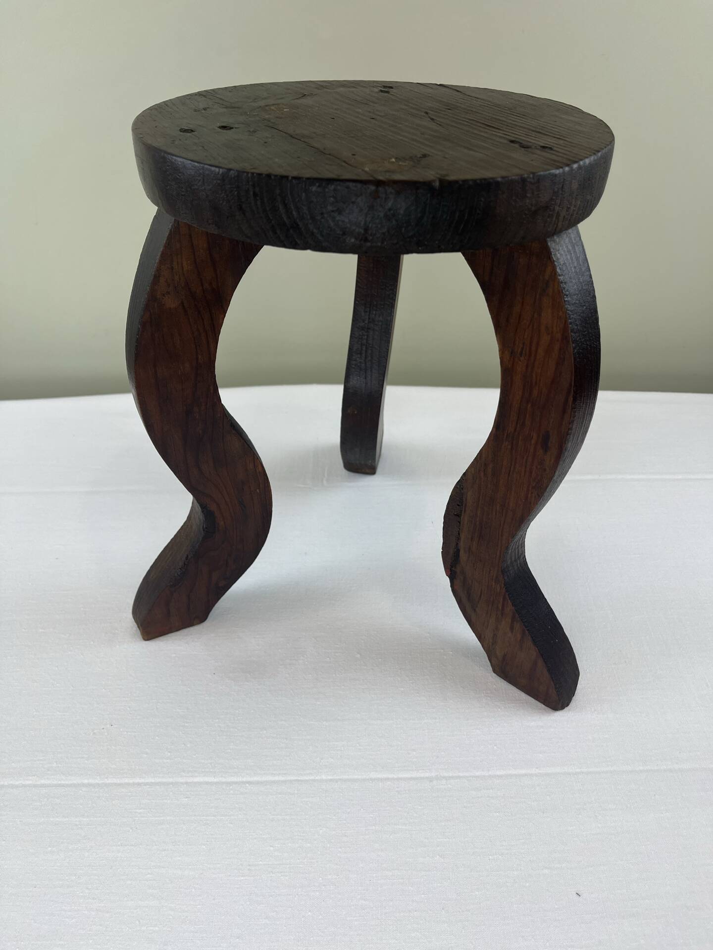 Ethnic tripod stool