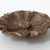 Paire de cendriers en bronze vintage