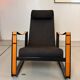 Leather and Steel Lounge Chair "Cité" by Jean Prouvé for Vitra, 2002