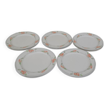 10 Villeroy & Boch vitro porcelain plates Miami model diam 23 cm