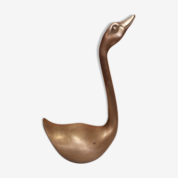 Brass swan