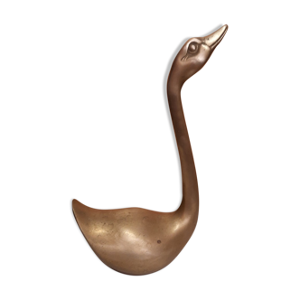 Brass swan