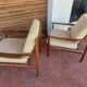 Scandinavian armchair Grete Jalk in teak, 50