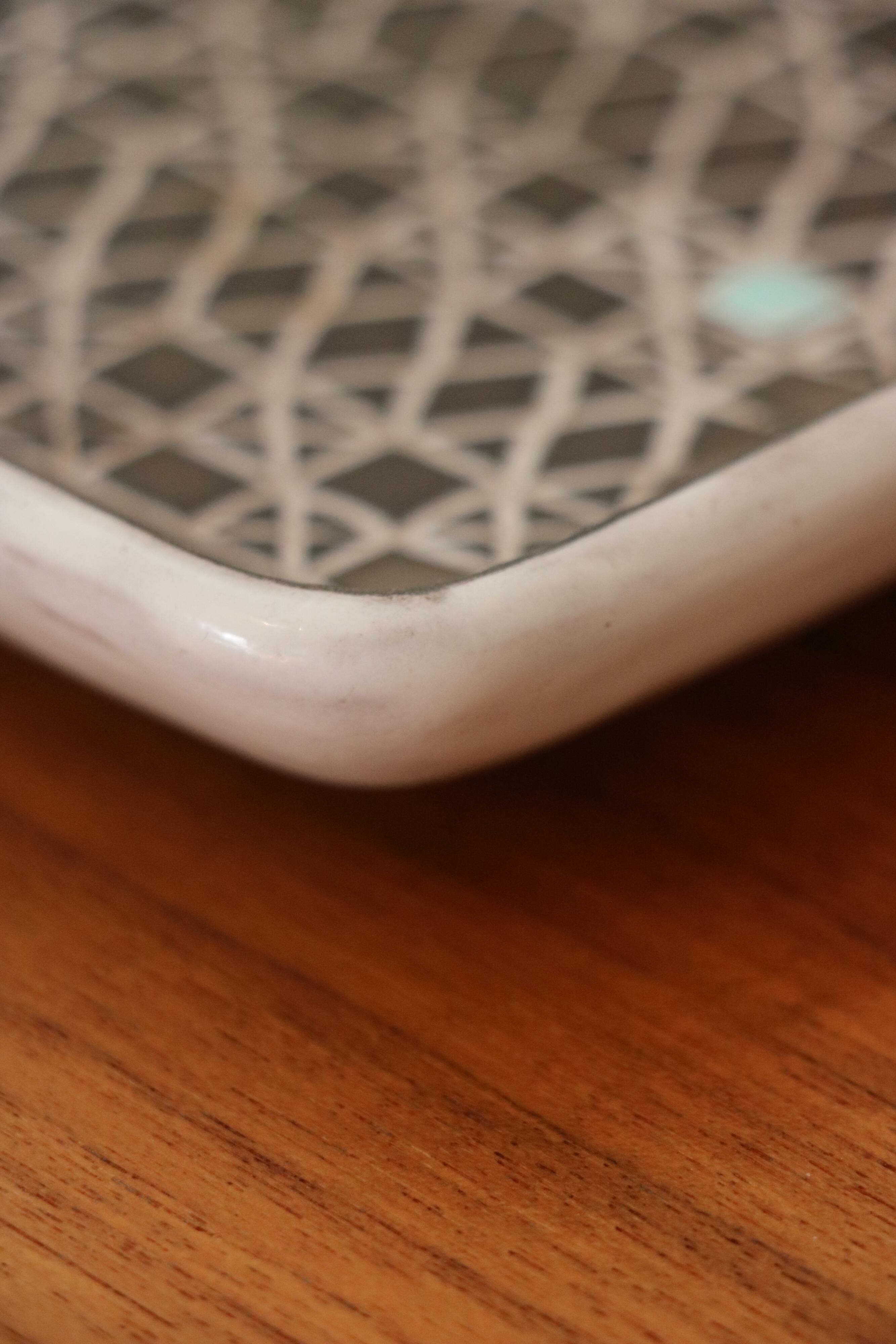 Ingrid Atterberg sandstone pocket tray, Upsala Ekeby, Sweden