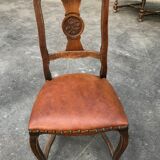 Suite of 6 Provençal criss-cross chairs