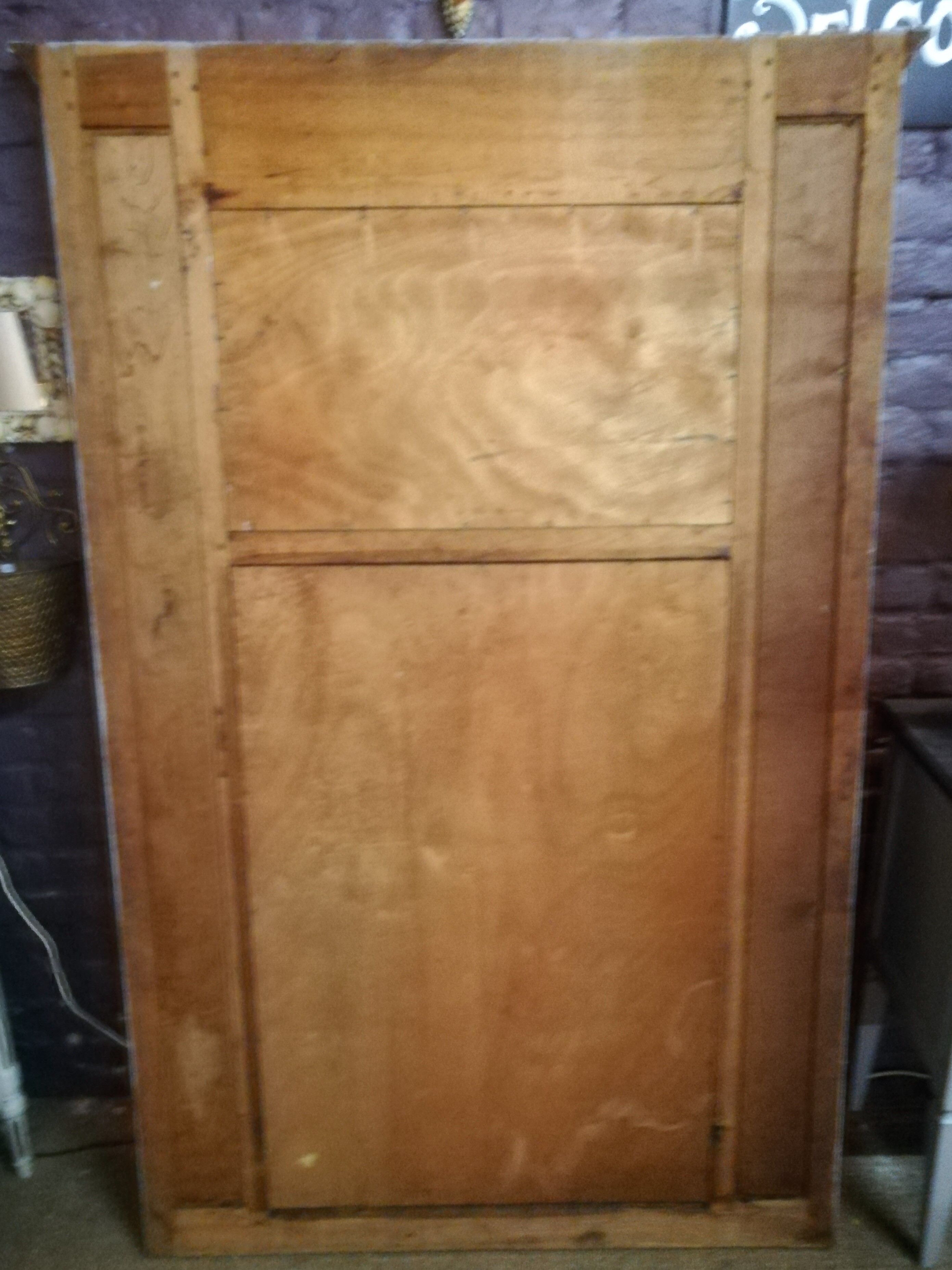 Great patina trumeau mirror  177x117cm