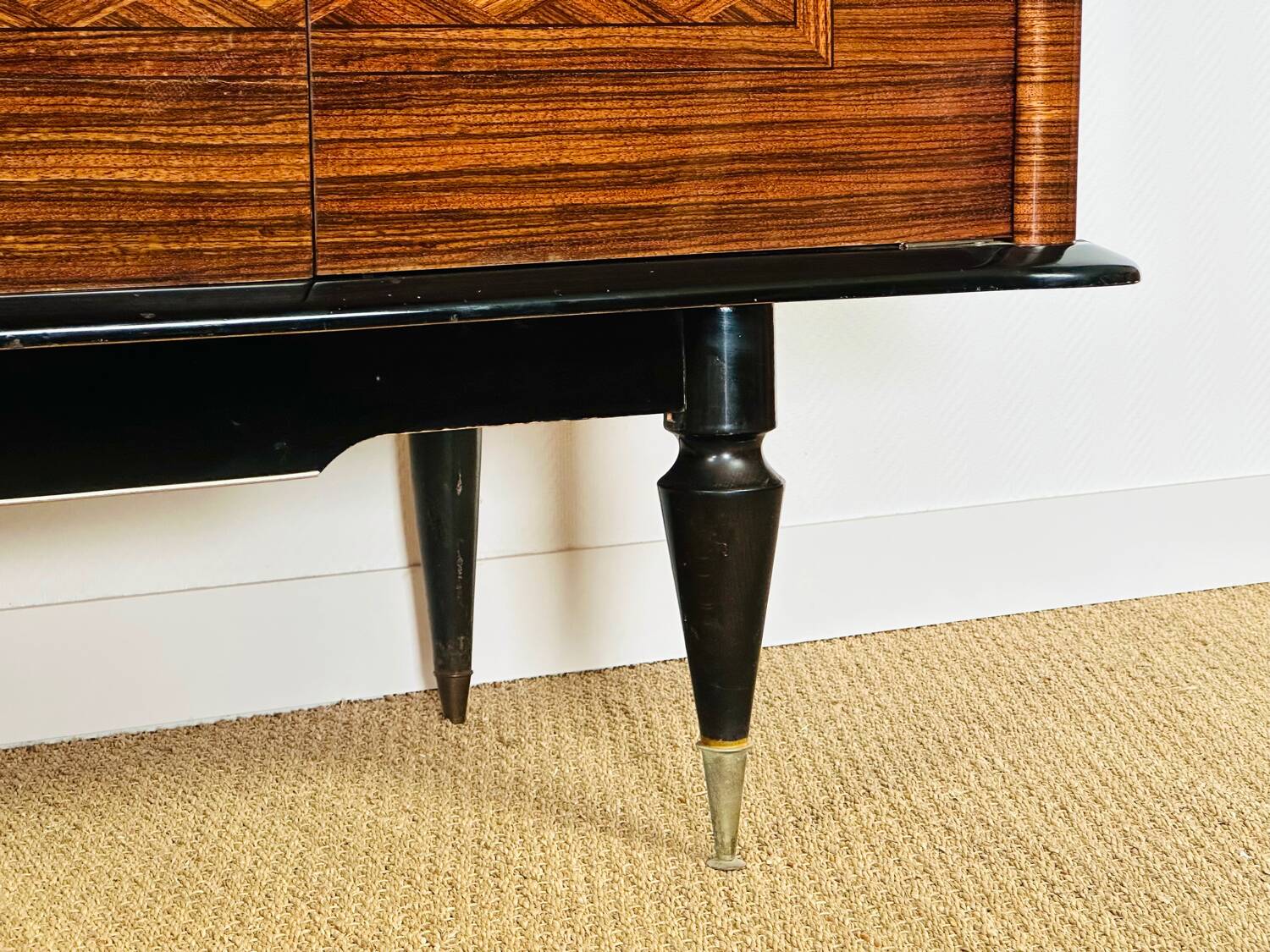 Art Deco buffet in Macassar ebony 1940