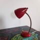 Vintage Hala Hala 50s Red Gooseneck Lamp