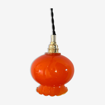 Lampe baladeuse vintage en orange