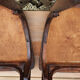 2 bistro chairs stamped Baumann