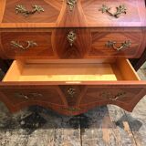 3-drawer neo-baroque commodus circa 1960 (pair available)
