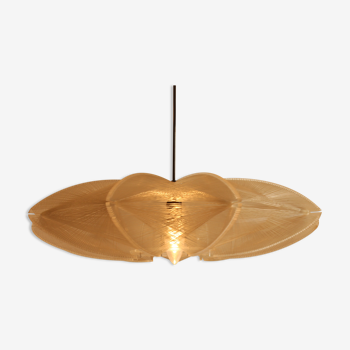 Space Age Nylon Web Pendant Lamp by Paul Secon for Sompex, Germany