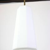 Opaline Glass Pendant by Limburg, Germany, 1970s