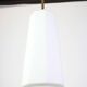 Opaline Glass Pendant by Limburg, Germany, 1970s
