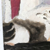 "Naked" oil painting