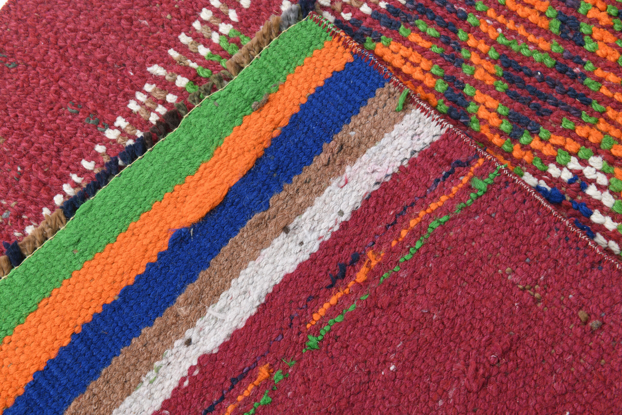 3x12 Vintage Herki Runner Rug,83x358Cm