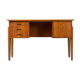 Danish teak desk, 1970s