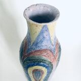 Vintage Handmade Art Studio Pottery Vase, 1980s