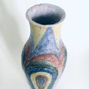 Vintage Handmade Art Studio Pottery Vase, 1980s