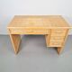 Vintage French Bamboo Rattan Desk with Drawers, 1970s