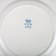 Round plate service "Chickadee" Longwy, around 1900. Made in France