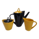Cafetière,  crémier et sucrier années 50