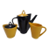 Cafetière,  crémier et sucrier années 50