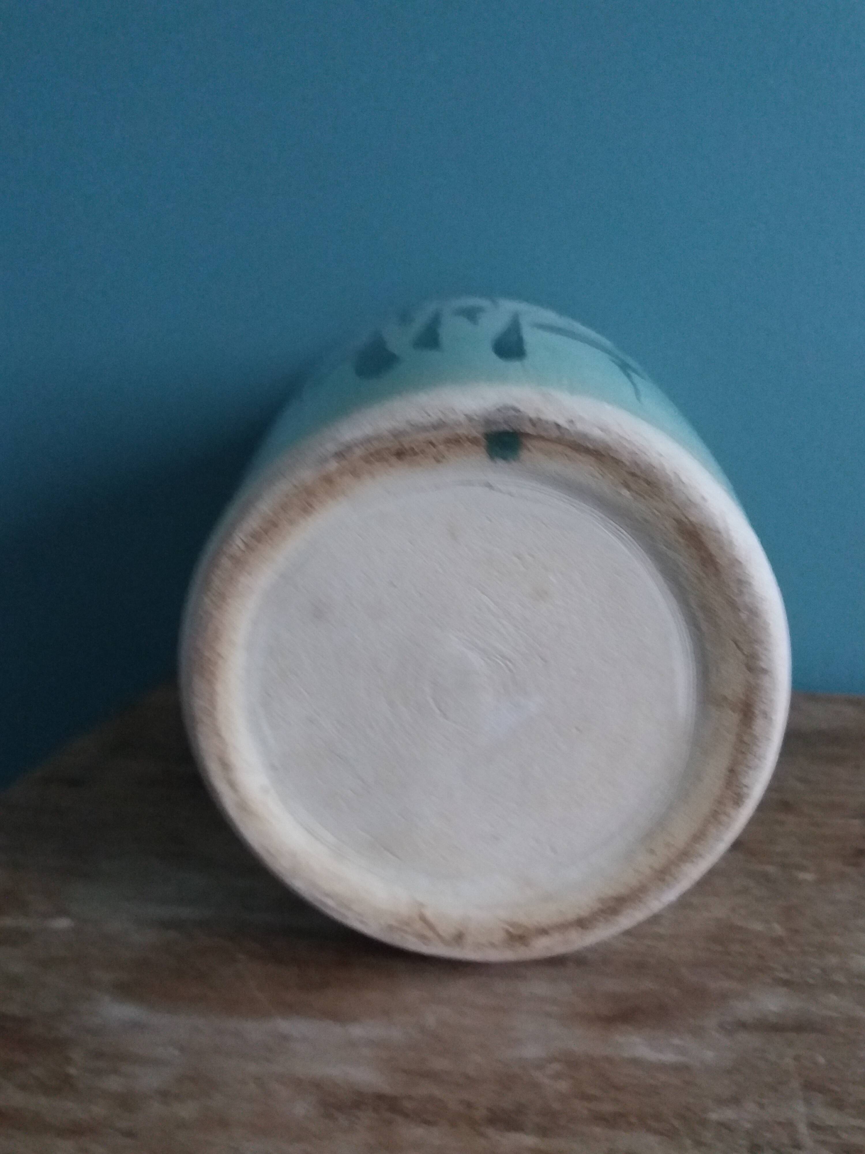 Vase signed Gabet