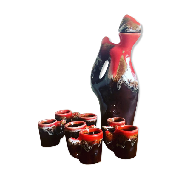 Service à liqueur Vallauris