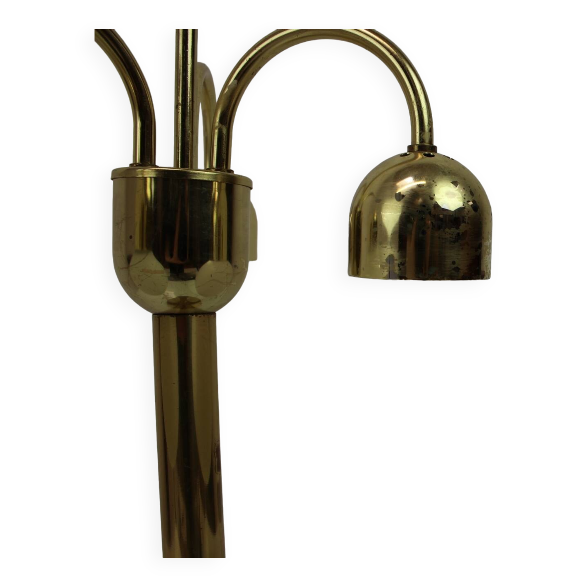 Mid-Century Brass Table Lamp by Kamenicky Senov, 1960s