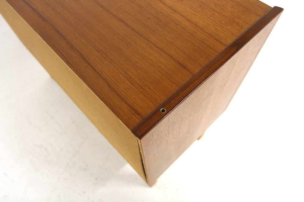 Scandinavian teak chest of drawers, Sweden, 1960