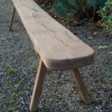 19th century oak farm bench