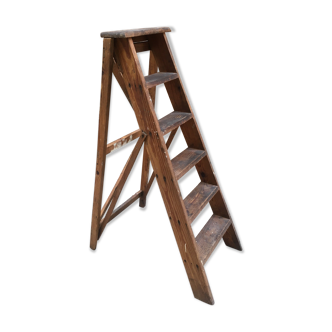 Wooden painter ladder ladder