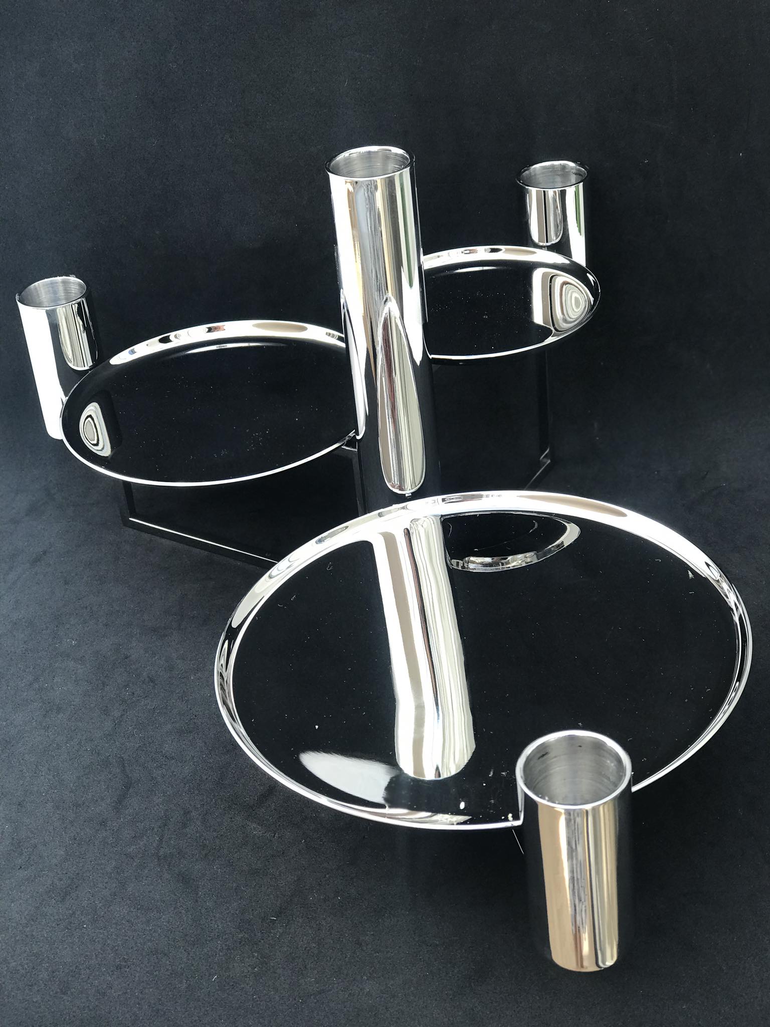 Georg Jensen centerpiece candle holder