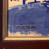 Gouache on paper - Antoine Ferrari