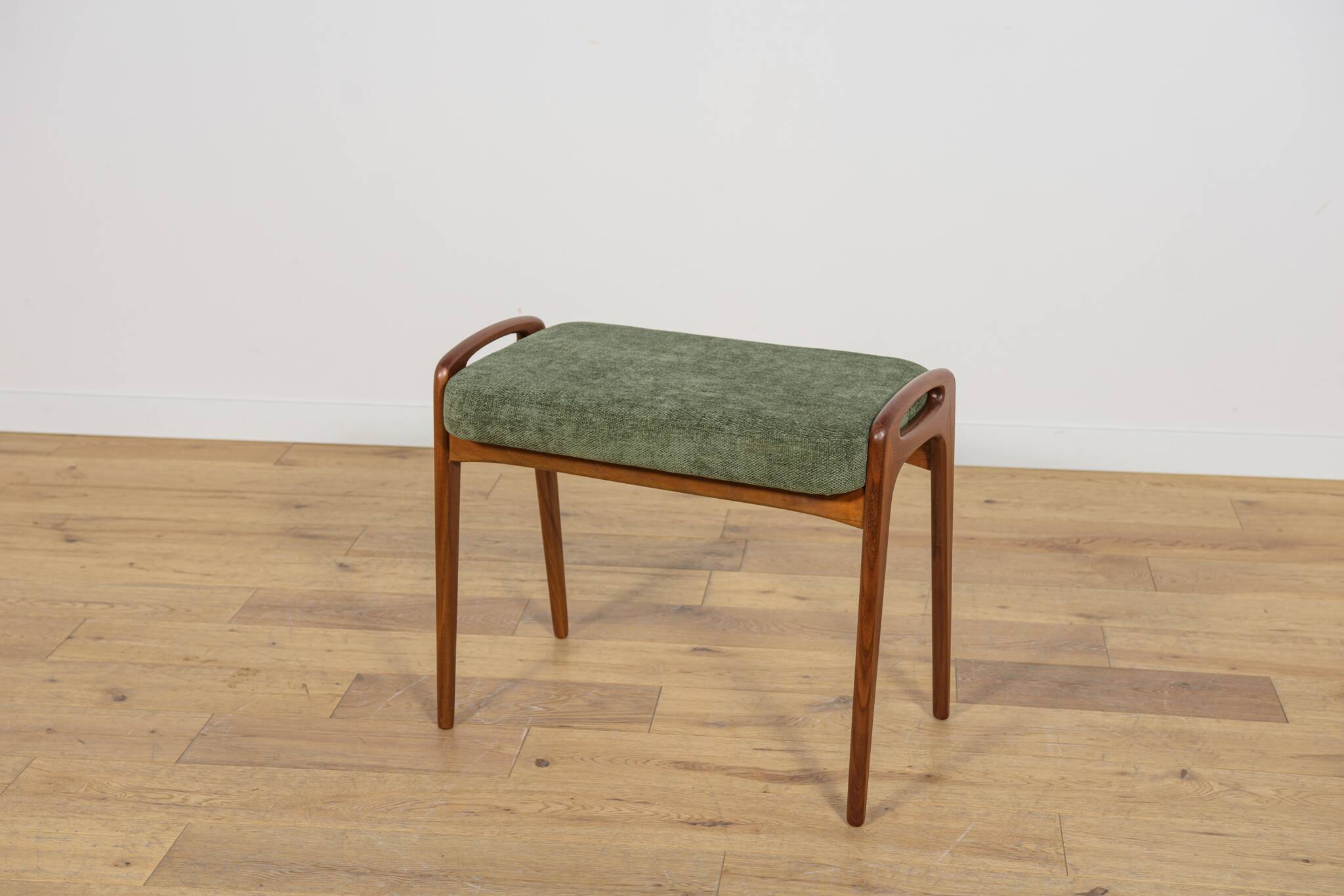 Mid-century teak stool, Denmark, 1960s