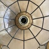 Mother-of-pearl and brass lampshade