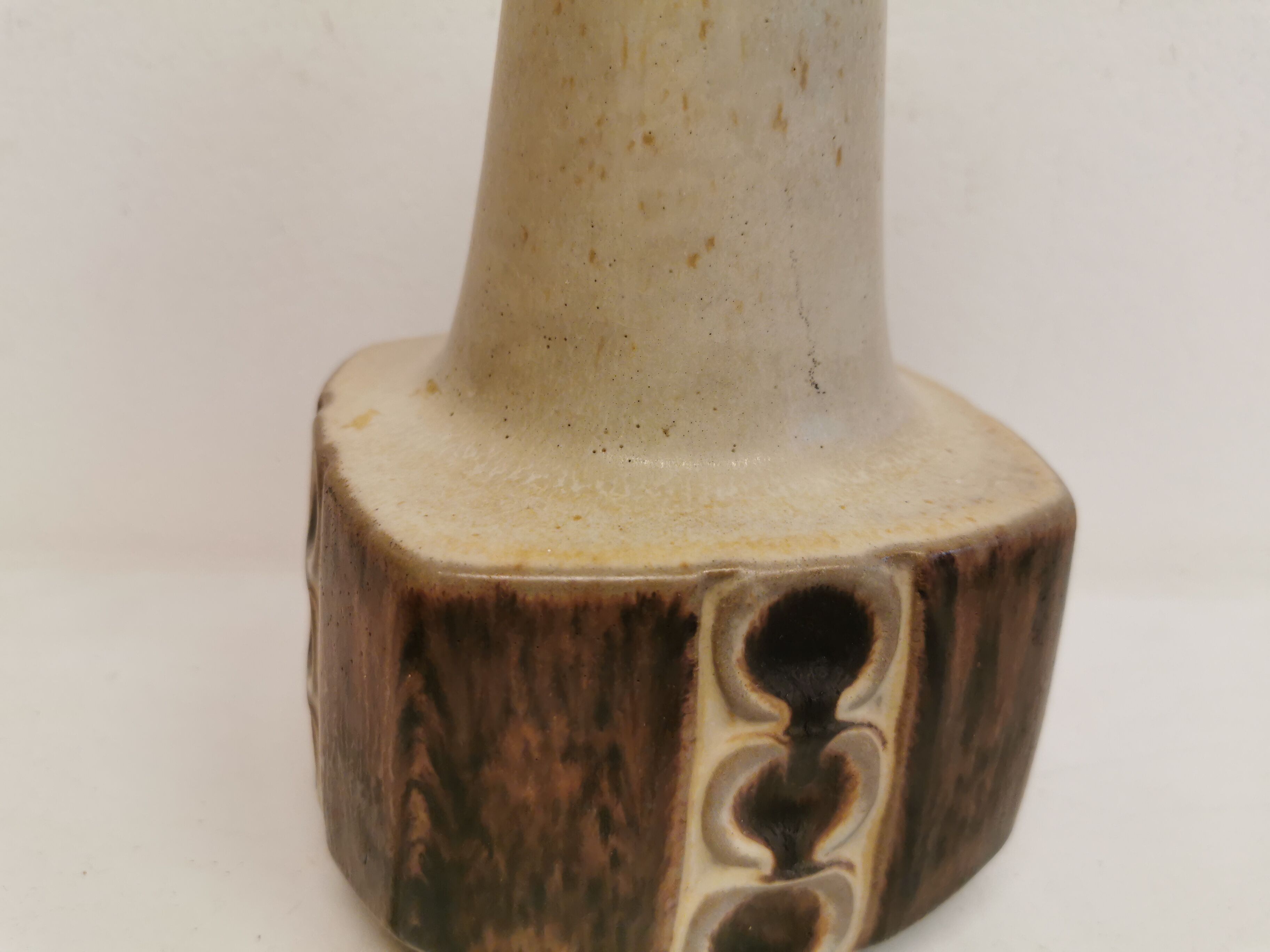 Danish ceramic table lamp, designed by Marianne Starck for Michael Andersen & Sons, 1960s