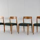 Set of 4 Danish Chairs 'Bjerremose'